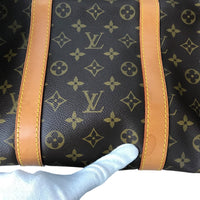 LOUIS VUITTON M41424 Monogram canvas Keepall  55 Travel bag Duffle bag Women(Unisex) Used 1038-8E 100% authentic