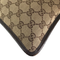 GUCCI 27639 GG canvas Sherry line Shoulder Bag Women(Unisex) Used 1038-9E 100% authentic