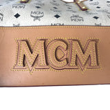 MCM leather Bag with MCM Pouch Tote Bag Women Used 1047-8E 100% authentic