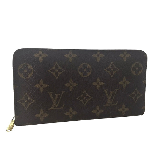 Shop Louis Vuitton ZIPPY WALLET Monogram Unisex Canvas Leather