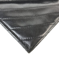 Yves Saint Laurent Leder Vintage Clutch Bag Frauen verwendet 1059-6e 100% authentisch