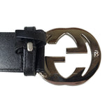 GUCCI 114984 leather GG Marmont belt mens(Unisex) Used 1070-8E 100% authentic