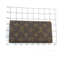 100% authentische Louis Vuitton Monogramm Canvas Vintage Monogramm Rechnungsfach verwendet 1076-4e17*l