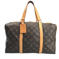 100% authentische Louis Vuitton Monogramm Canvas SAC Spool M41626 Handtasche verwendet 1083-9ok53*L