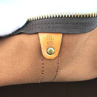 100% authentische Louis Vuitton Monogramm Canvas Keepall Bandouliere 55 M41414 Reisetasche verwendet 1093-4e