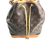100% authentische Louis Vuitton Monogramm Leinwand Noe M42224 Umhängetasche verwendet 1101-12e47