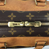 100% authentische Louis Vuitton Monogramm Leinwand Deauville M47270 Handtasche verwendet 1120-2OK54