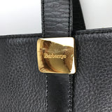 Burberry Leder Nova Check Handtasche verwendet 1126-4e 100% authentisch *l