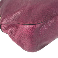 BURBERRY ROSCROM215CRA leather Medium Orchard Inn Signature Handbag Women Used 1126-6E 100% authentic