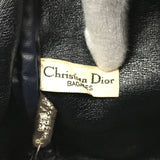 Christian Dior Canvas Schräg Jacquard Tote Tasche verwendet 1128-4T 100% authentisch *l
