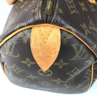 Louis Vuitton Monogram Canvas Speedy 30 M41526 Handtasche verwendet 1142-4m 100% authentisch *l