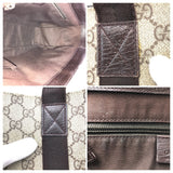 100% authentische Gucci GG Supreme Leinwand 141976 Tasche verwendet 1167-10Z87*l