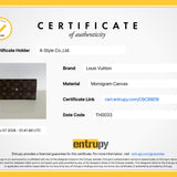 LOUIS VUITTON Long Wallet Purse Portefeuille Sarah Monogram canvas M60531 Brown Women(Unisex) Used 1171-2401E 100% authentic