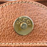 100% authentische Gucci-Leder-Bambus 002 ・ 1095 ・ 0260 TOTE Tasche verwendet 1174-3e88*l