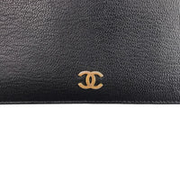 Chanel Canvas Calfskin Coco Mark A68706 BIFOLD Wallet Unisex verwendet 1193-4e 100% authentisch