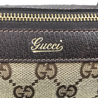 100% authentische Gucci Gg Canvas Old Gucci 141471 Tasche verwendet 1199-3m82