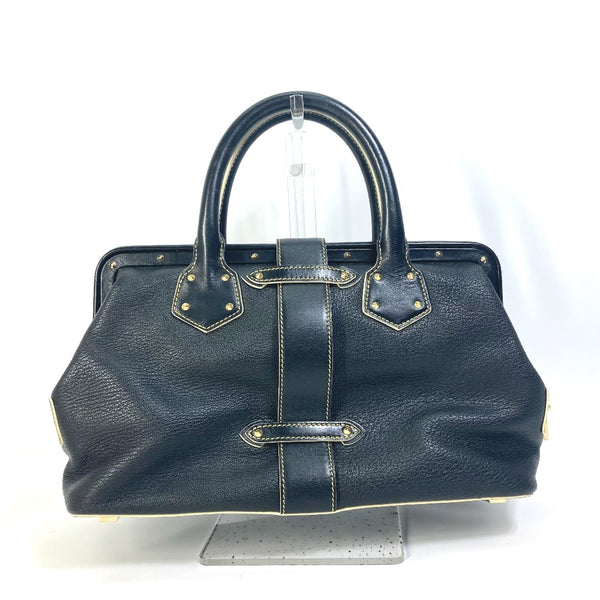 LOUIS VUITTON Handbag bag doctor bag Suhari Angenu PM Suhari leather M91805 black Women Used Authentic
