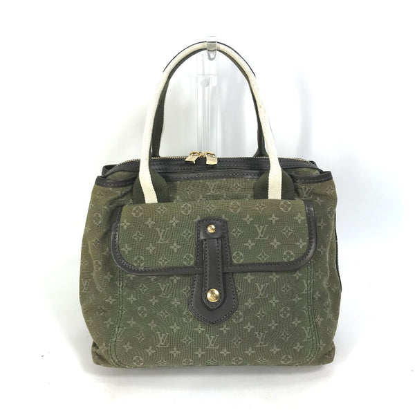 LOUIS VUITTON Handbag Tote Bag Monogram mini sac mari cate Monogram mini canvas M92507 khaki Women Used Authentic