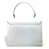 Salvatore Ferragamo Handbag Crossbody 2WAY Gancini leather white Women Used Authentic
