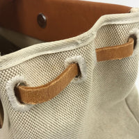 HERMES Tote Bag Bag with spare bag Herbag Cabass GM Tower ash natural unisex(Unisex) Used Authentic