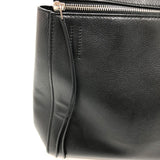 CELINE Shoulder Bag bag/one belt Shoulder edge bag leather black Women Used Authentic