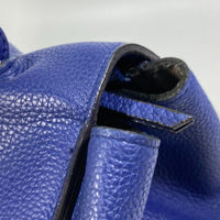 CELINE Shoulder Bag Bag 2WAY bag Shoulder bag Handbag Belt bag leather blue Women Used Authentic