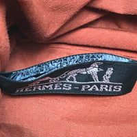 HERMES Waist bag Bag Pouch H Logo Punching With tea & marker bolide senture golf Cotton / Polyester Orange series unisex(Unisex) Used Authentic