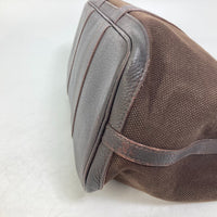 HERMES Tote Bag bag handbag Petite Sunturm PM Tote Bag Canvas / Leather Brown Women Used 100% authentic