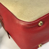 HERMES Shoulder Bag bag shawl victoria square Toruash / Leather beige Women Used Authentic