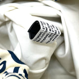 CHANEL Shoulder Bag Bag Backpack Knapsack Bysy line purse canvas Ivoryx navy unisex(Unisex) Used Authentic