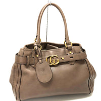 GUCCI Tote Bag Bag Shoulder Bag Handbag leather 247183 Brown unisex(Unisex) Used Authentic