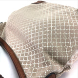 GUCCI Shoulder Bag Bag Semi Shoulder Bag Diamante Handbag Canvas / leather 282338 beige Women Used Authentic