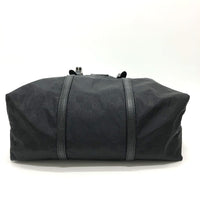 GUCCI Tote Bag Bag 2WAY GG Guccisima Nylon / leather 510332 black mens Used Authentic