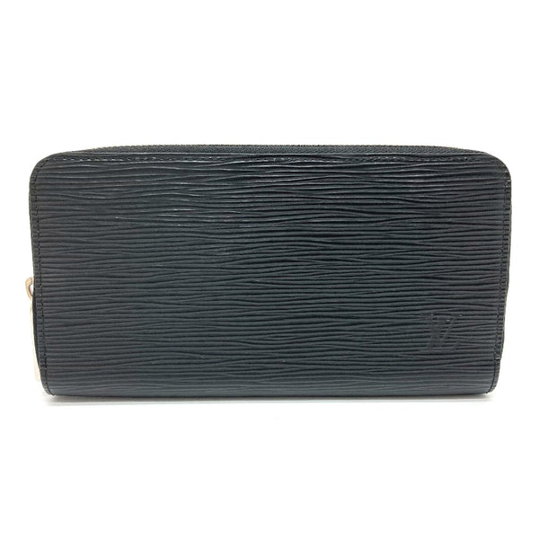 LOUIS VUITTON Long Wallet Purse Zip Around Epi Zippy wallet Epi Leather M64838 unisex(Unisex) Used Authentic
