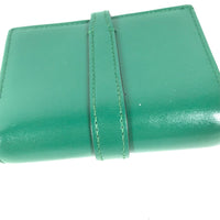 GUCCI Folded wallet Compact wallet Jackie 1961 leather 645536 green Women Used Authentic