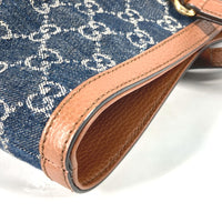 GUCCI Tote Bag Shoulder Bag Ophidia GG denim Medium tote denim 631685 blue Women Used Authentic