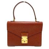 LOUIS VUITTON Handbag bag business bag Epi Concorde Epi Leather M52133 Brown Women Used Authentic