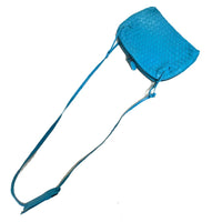 BOTTEGAVENETA Shoulder Bag bag pochette INTRECCIATO Nodini Lamb leather 245354 blue Women Used Authentic