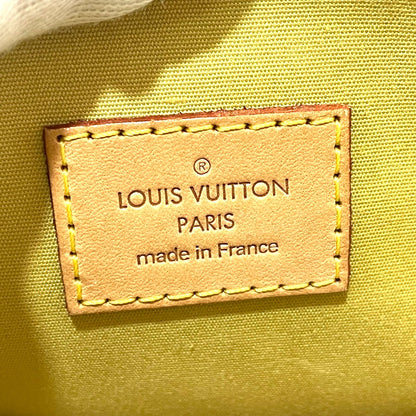 LOUIS VUITTON Handbag Bag Tote Bag Monogram Vernis Alma PM Monogram Vernis M91615 Yellow-green system Women Used Authentic