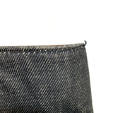 CHANEL Tote Bag Bag Shoulder Bag CC COCO Mark denim Denim / Leather Black denim Women Used Authentic