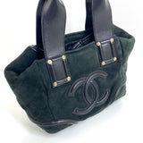 CHANEL Tote Bag bag handbag CC COCO Mark Cocoko Koon Small Mouton / Leather black Women Used Authentic