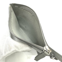 CELINE Handbag Bag Crossbody Big bag Bucket leather 187243 gray Women Used 100% authentic