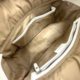 BURBERRY Handbag Bag check Mini Boston Duffel bag Nylon beige Women Used 100% authentic