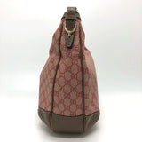 GUCCI Shoulder Bag Bag GG hobo/shoulder GG Supreme Canvas 309618 Brown / Red Women Used Authentic