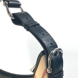 BURBERRY Shoulder Bag Handbag shoulder strap check PVC / Leather beige Women Used Authentic