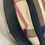 BURBERRY Shoulder Bag Handbag shoulder strap check PVC / Leather beige Women Used Authentic