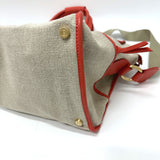CELINE Boston Duffel bag 2WAY Shoulder Bag logo vintage Canvas / leather beige unisex(Unisex) Used 100% authentic