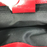 GUCCI Handbag mini bag bag GG GG canvas 002.1079 Red Women Used Authentic