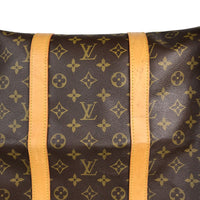Louis Vuitton Monogram Canvas Keepall Bandouliere 55 M41414 Reisetasche verwendet 1160-4e 100% authentisch *l