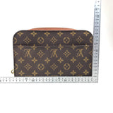 100% authentische Louis Vuitton Monogramm Leinwand Orsay M51790 Kupplungsbeutel verwendet 1175-3e31